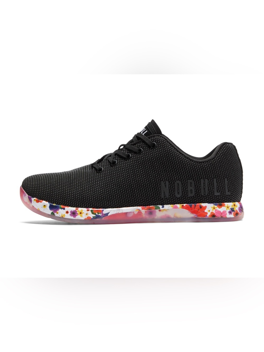 NOBULL Outwork Black Daisy Floral Gym Shoes Men 10